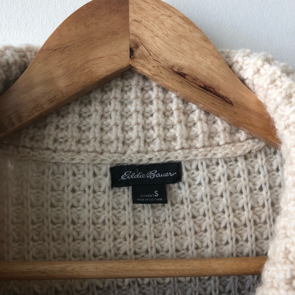 Eddie Bauer Wool Knit Mock Sweater - Picture 3 of 4
